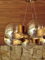 Allis Vintage Globe Chandelier